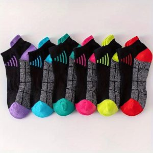 6 Pairs Women's Compression Athletic Socks