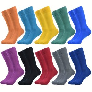 10 Pairs Men's Premium Cotton Socks